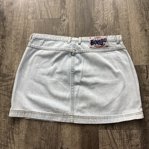 Vintage Y2K Bongo Light Wash Skirt - Picture 2 of 5